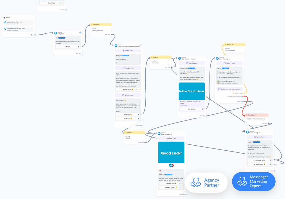 Messenger Marketing Chat Bot